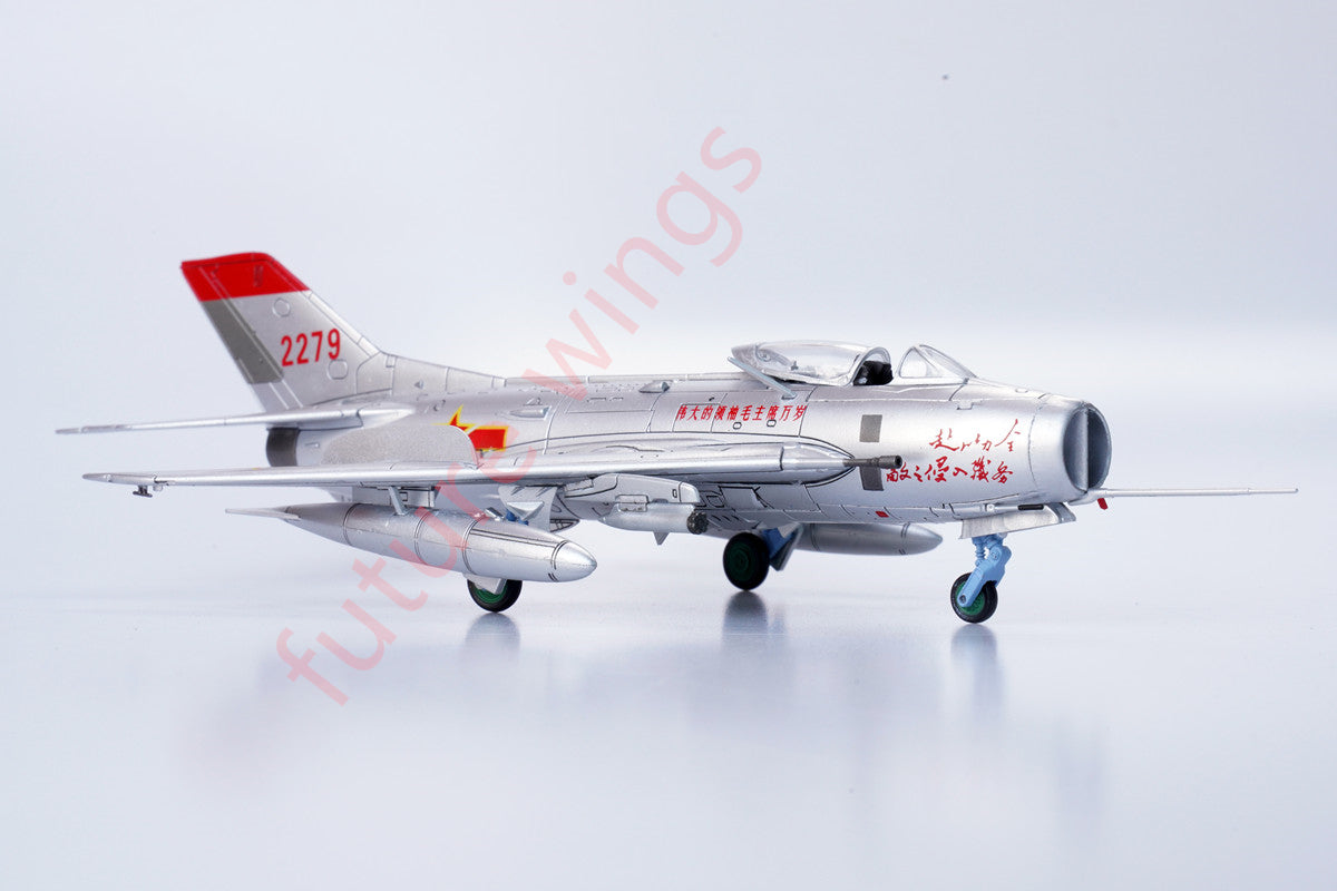 1:72 Panzerkampf 14640PA China Air Force J-6 Fighter Red 2279