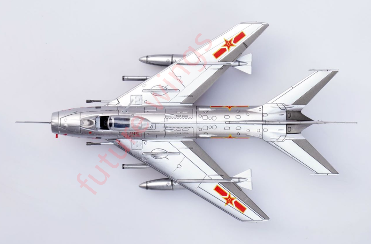 1:72 Panzerkampf 14640PD China Air Force J-6 Fighter Red 21