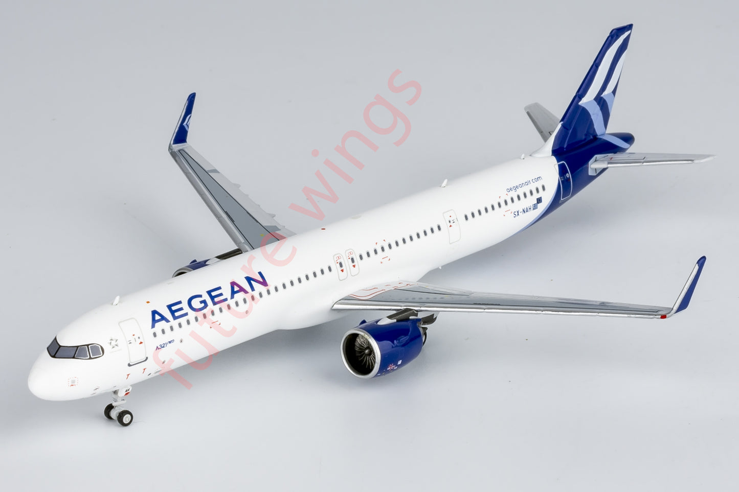 1:400 NG Models NG58238 AEGEAN Air A321NEO SX-NAH Aircraft Model+Free Tractor