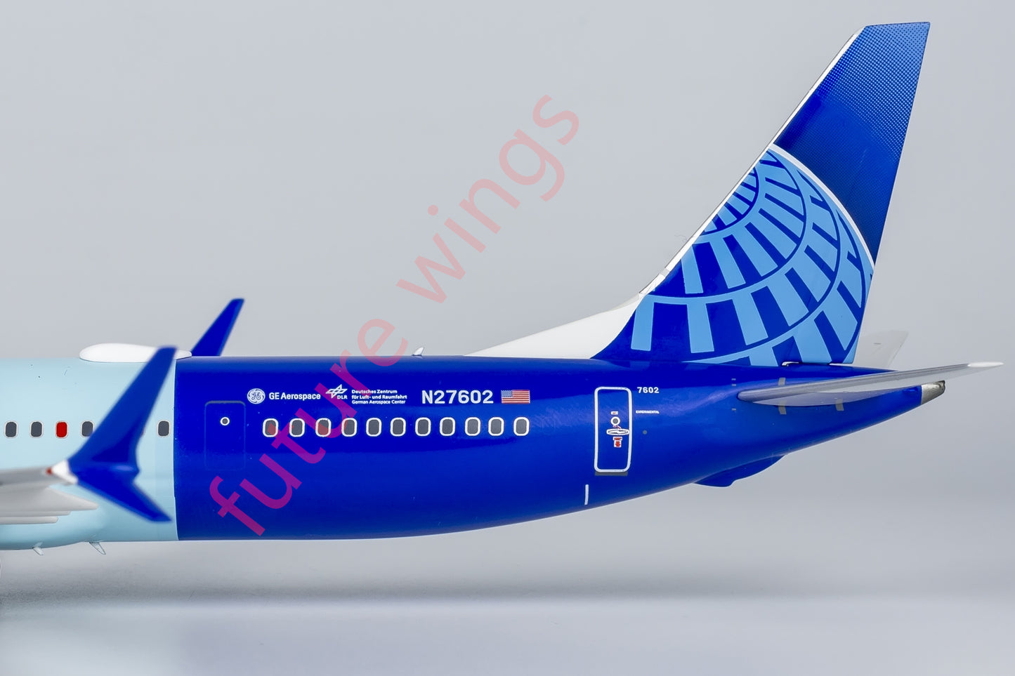 1:200 NG Models NG95003 United Airlines B737 MAX10 N27602 Aircraft Model With Stand