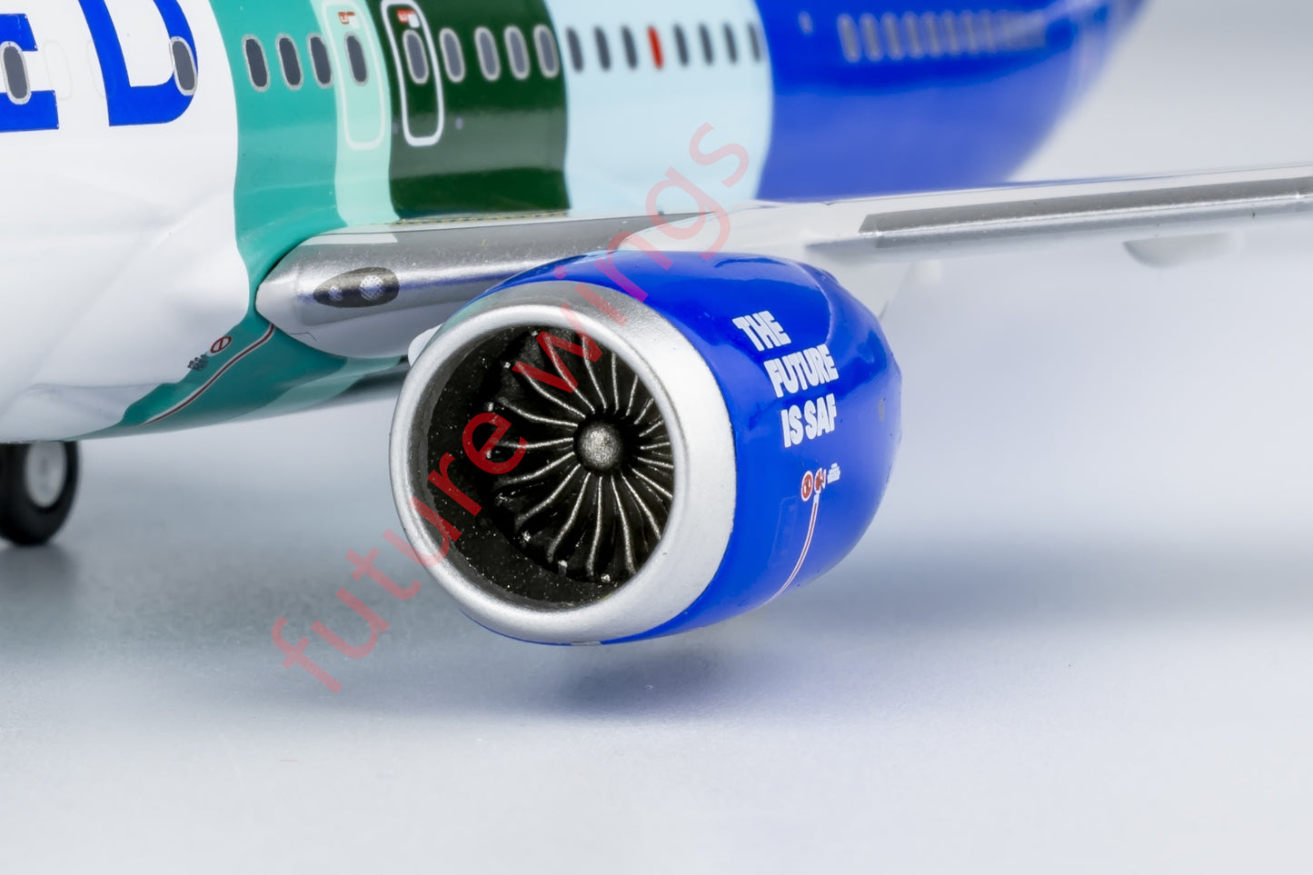 1:200 NG Models NG95003 United Airlines B737 MAX10 N27602 Aircraft Model With Stand