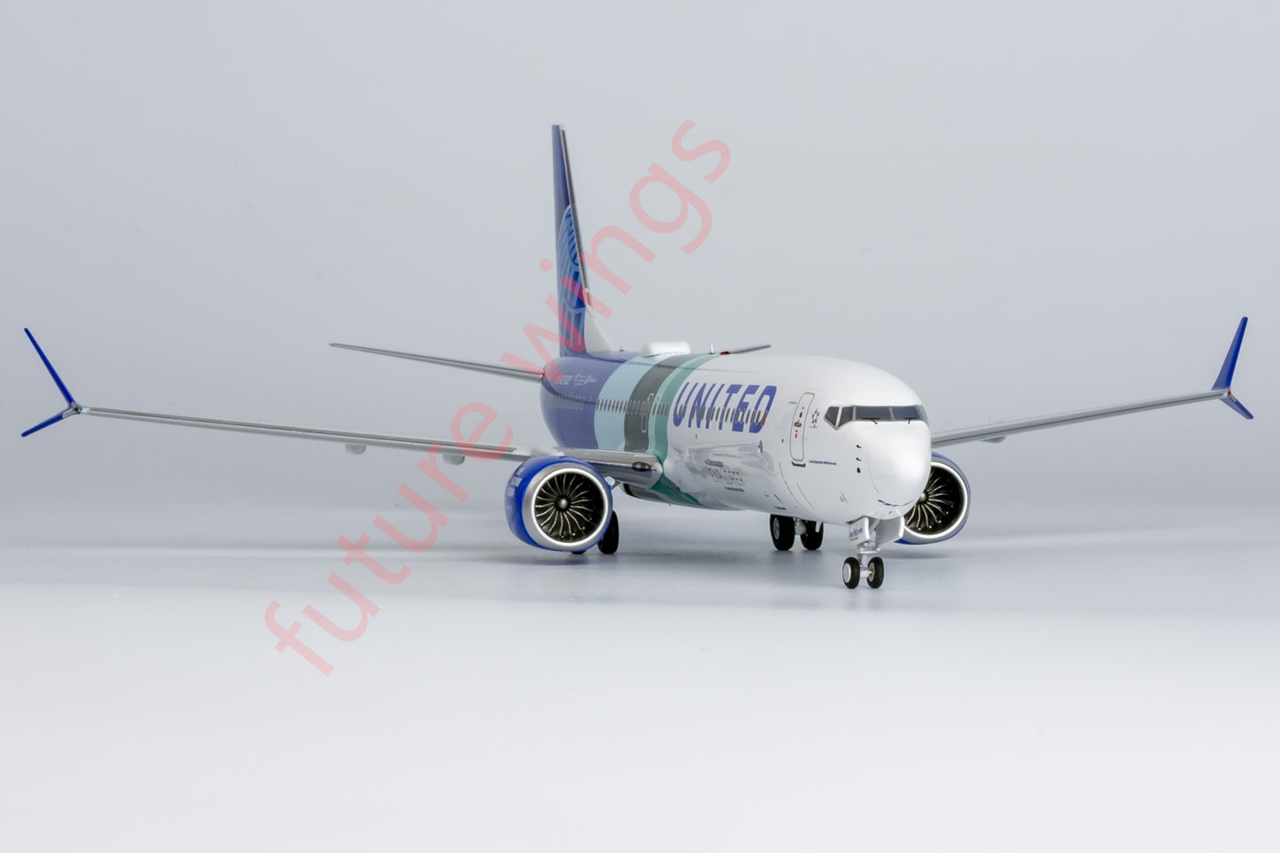 1:200 NG Models NG95003 United Airlines B737 MAX10 N27602 Aircraft Model With Stand