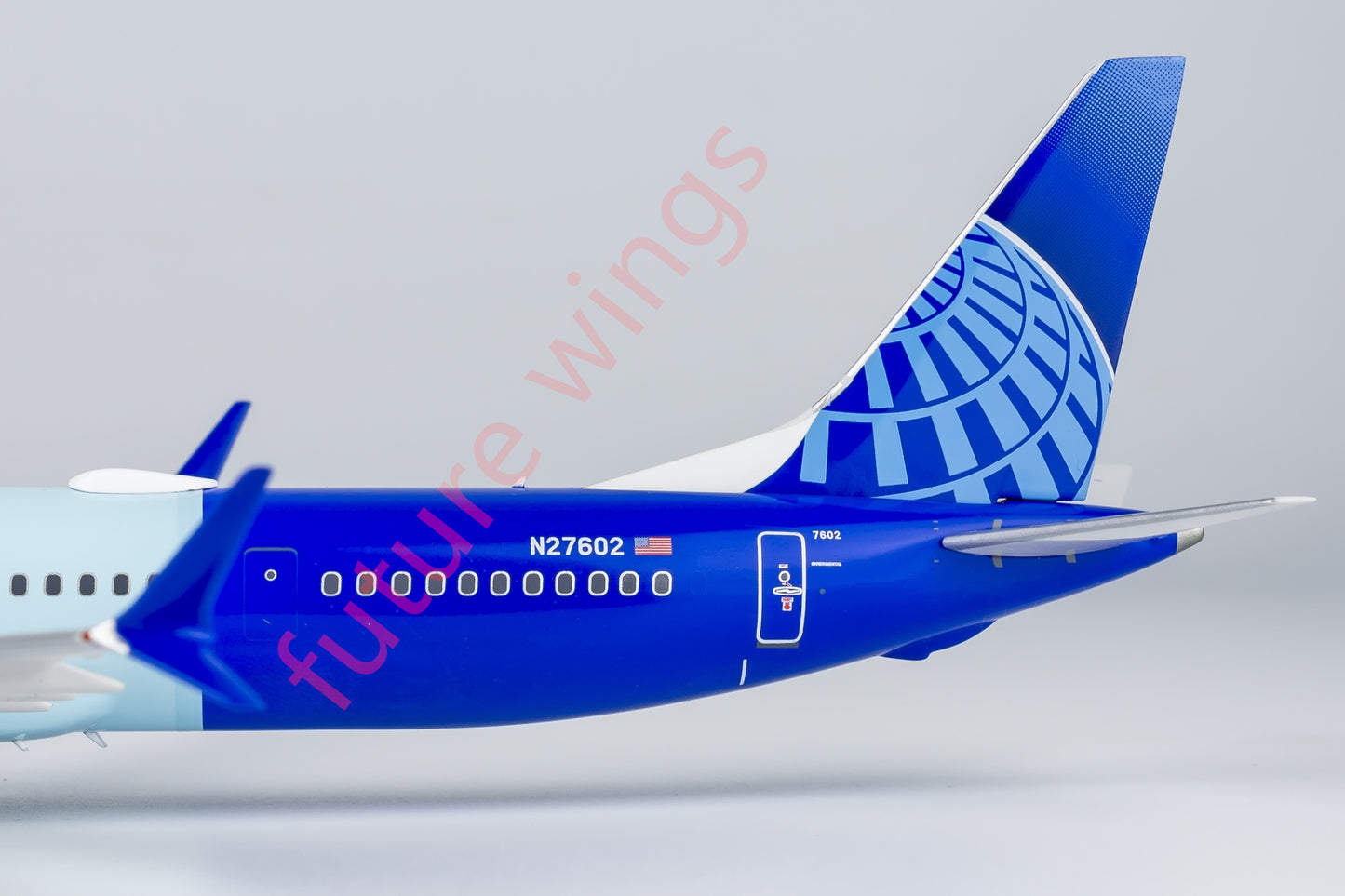 1:200 NG Models NG95002 United Airlines B737 MAX10 N27602 Aircraft Model With Stand