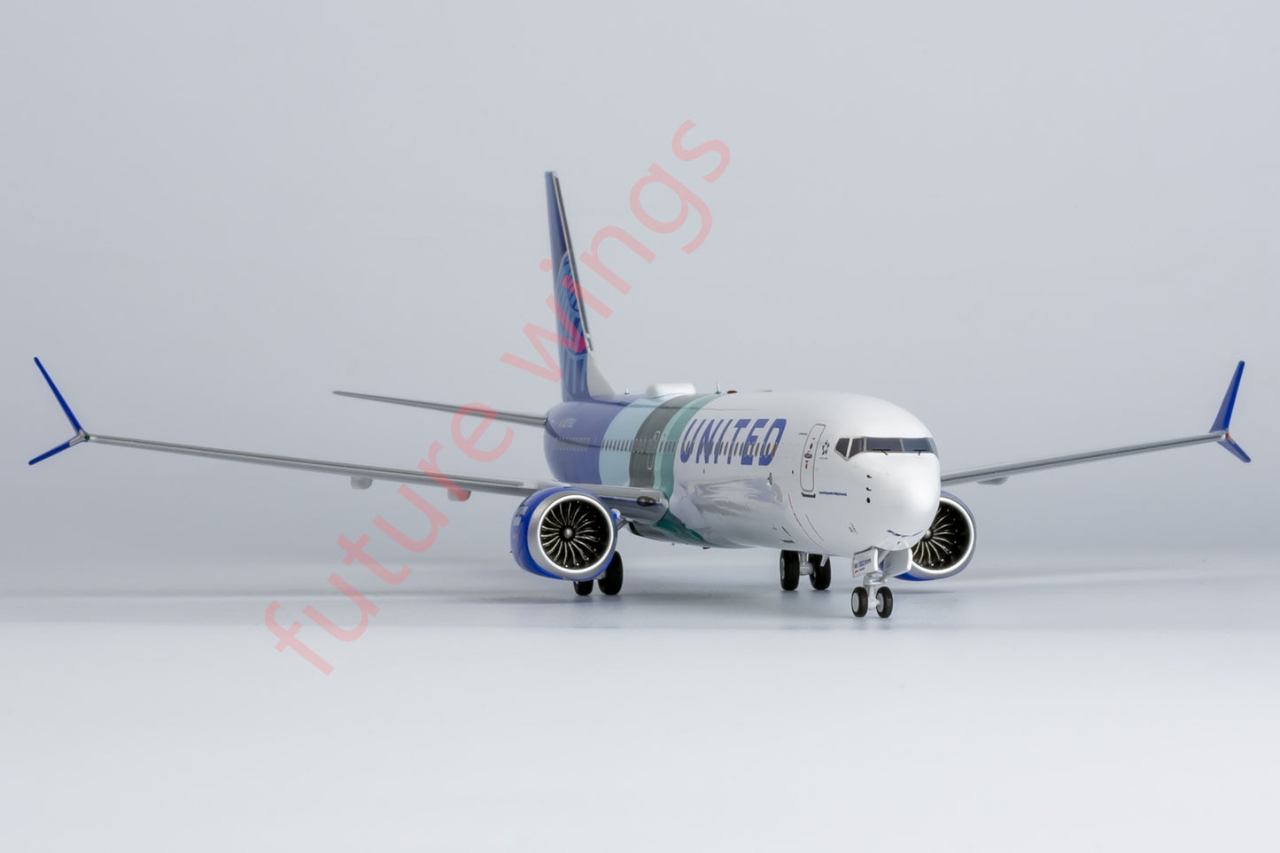 1:200 NG Models NG95002 United Airlines B737 MAX10 N27602 Aircraft Model With Stand