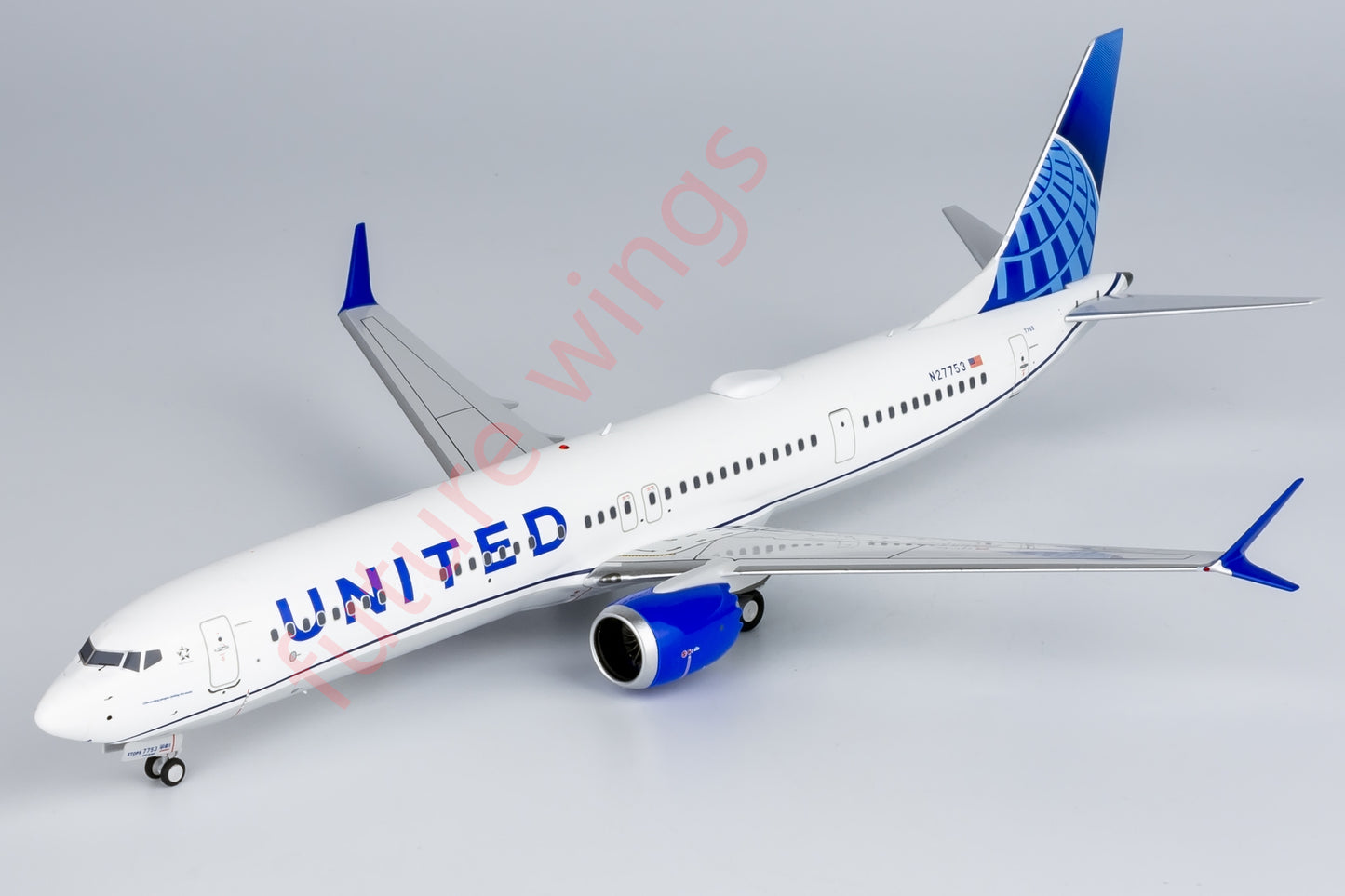 1:200 NG Models NG95001 United Airlines B737 MAX10 N27753 Aircraft Model With Stand