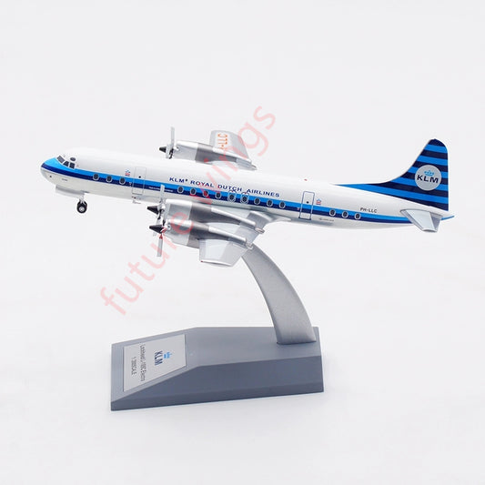 1:200 InFlight200 KLM Lockheed L-188 PH-LLC Aircraft Model With Stand