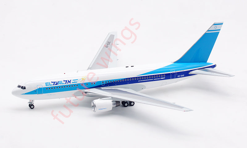 1:200 InFlight200 El Al B767-200 4X-EAC Diecast Model With Stand