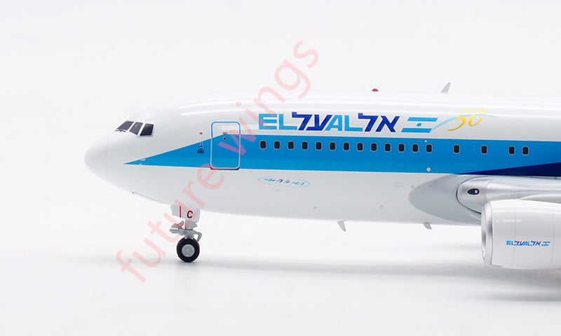 1:200 InFlight200 El Al B767-200 4X-EAC Diecast Model With Stand