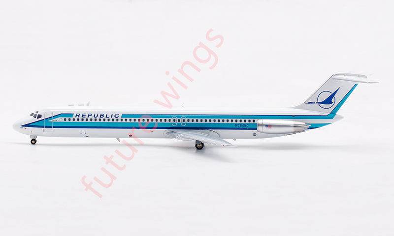 1:200 InFlight200 Republic Airways DC-9-50 N784NC Diecast Aircraft Model With Stand