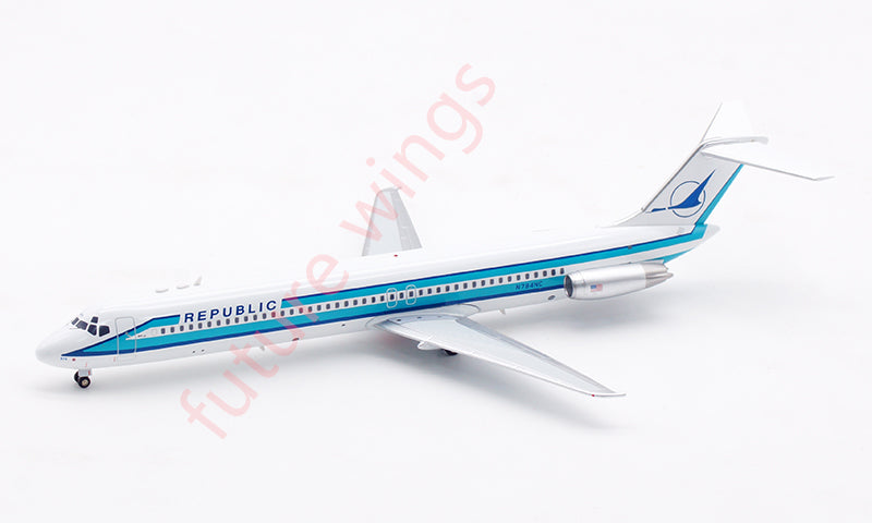 1:200 InFlight200 Republic Airways DC-9-50 N784NC Diecast Aircraft Model With Stand