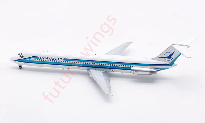 1:200 InFlight200 Republic Airways DC-9-50 N784NC Diecast Aircraft Model With Stand