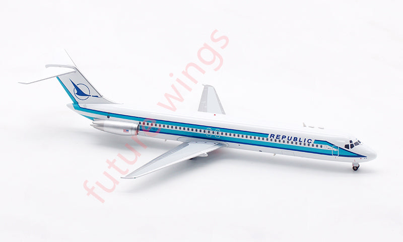 1:200 InFlight200 Republic Airways DC-9-50 N784NC Diecast Aircraft Model With Stand