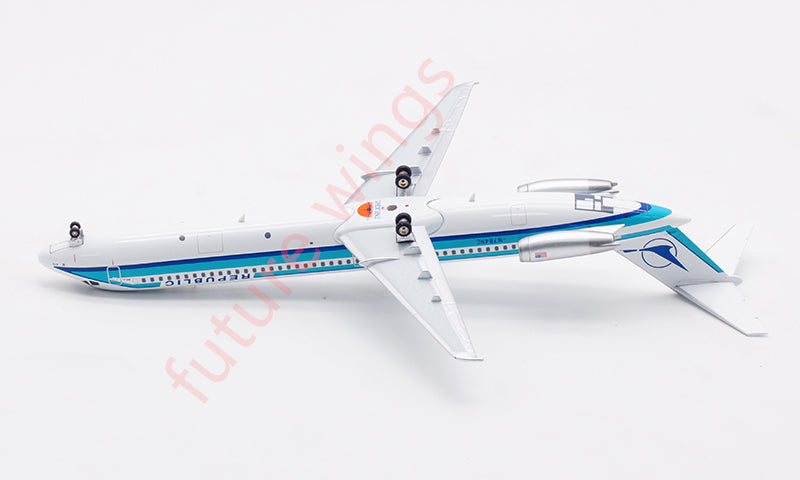 1:200 InFlight200 Republic Airways DC-9-50 N784NC Diecast Aircraft Model With Stand