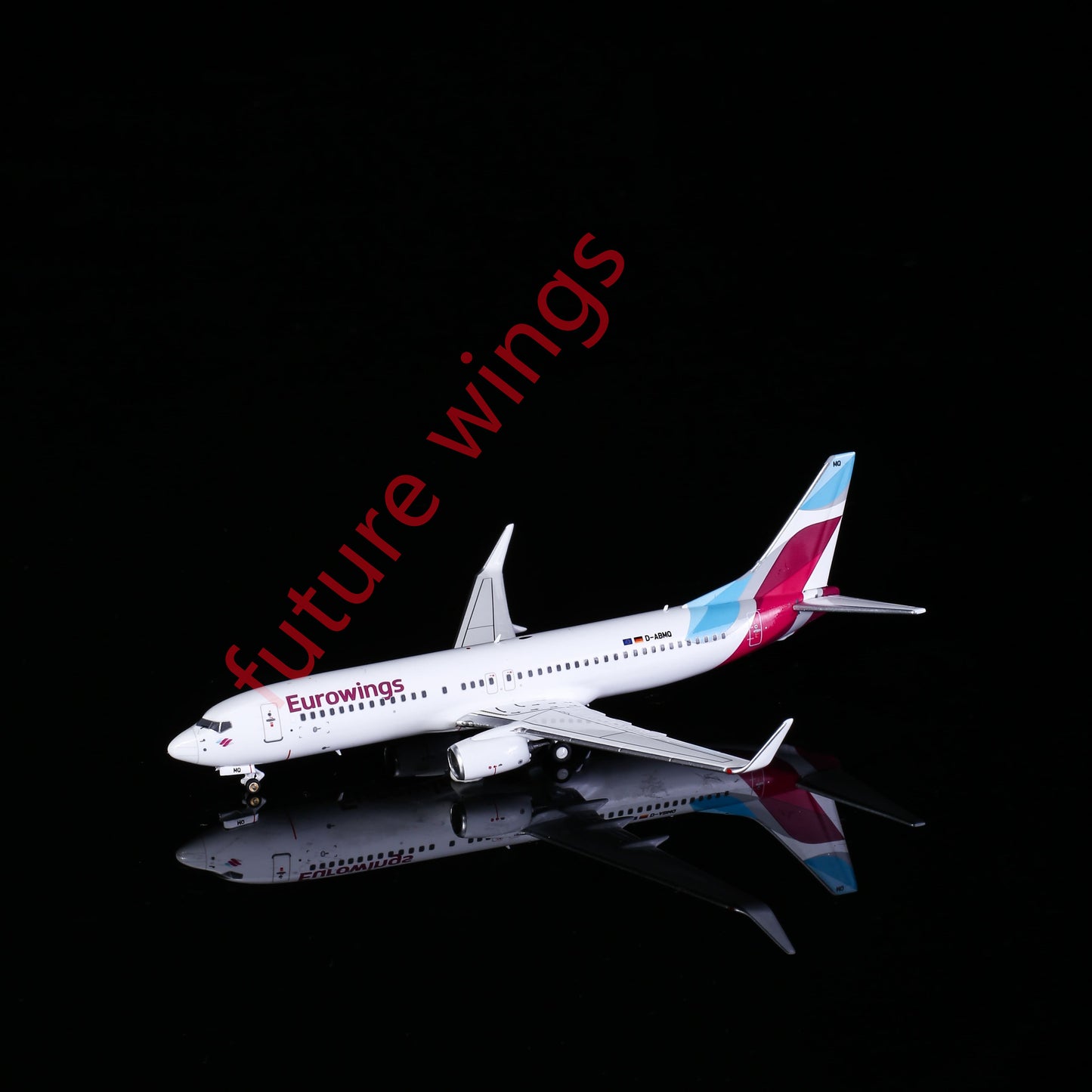 1:400 AeroPolaris HA7380002 Eurowings Boeing 737-800 D-ABMQ Aircraft Model+Free Tractor