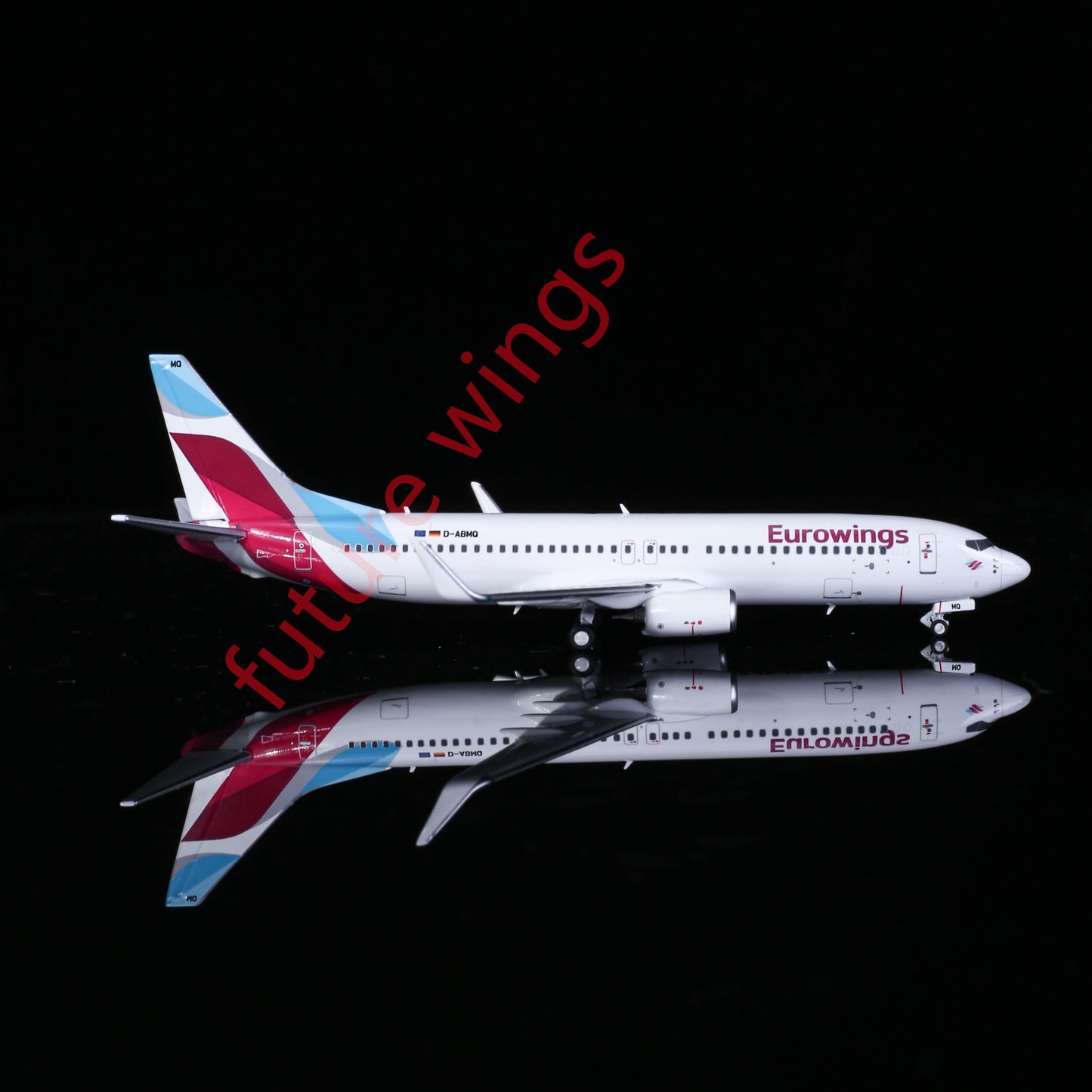 1:400 AeroPolaris HA7380002 Eurowings Boeing 737-800 D-ABMQ Aircraft Model+Free Tractor