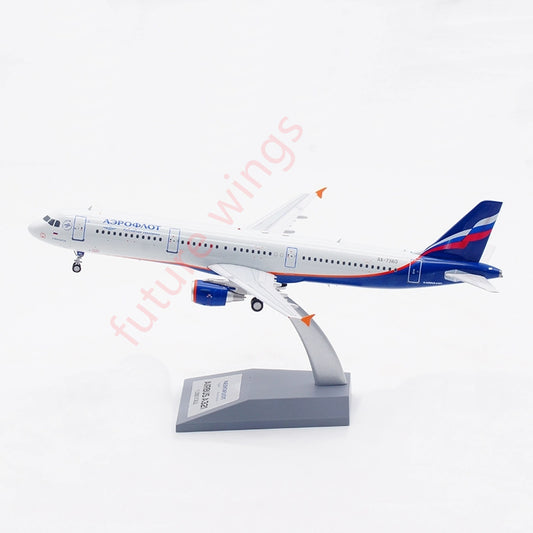 1:200 B-Models Aeroflot Airbus A321 RA-73160 Aircraft Model With Stand