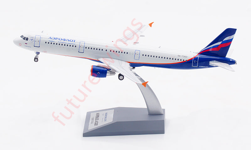 1:200 B-Models Aeroflot Airbus A321 RA-73160 Aircraft Model With Stand