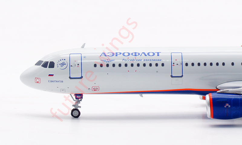 1:200 B-Models Aeroflot Airbus A321 RA-73160 Aircraft Model With Stand