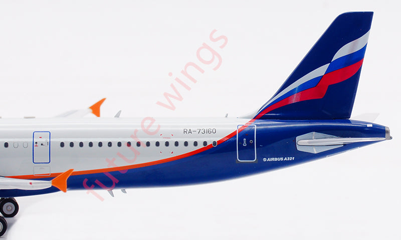 1:200 B-Models Aeroflot Airbus A321 RA-73160 Aircraft Model With Stand