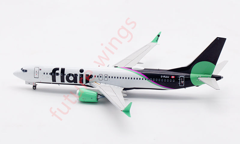 1:200 InFlight200 Flair B737-8MAX C-FLUJ Aircraft Model With Stand