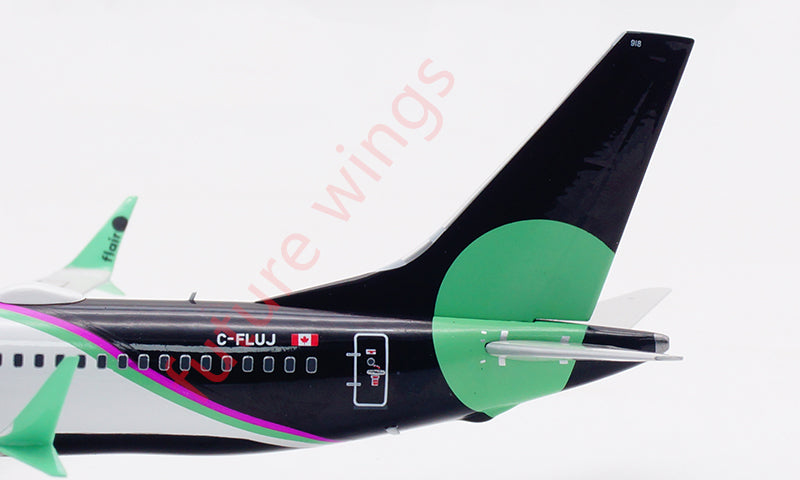 1:200 InFlight200 Flair B737-8MAX C-FLUJ Aircraft Model With Stand