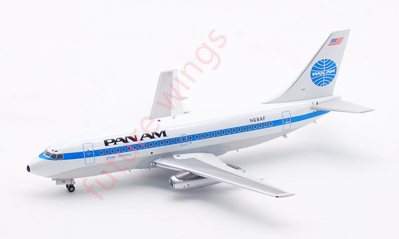 1:200 InFlight200 PAN AM B737-200 N68AF Aircraft Model With Stand