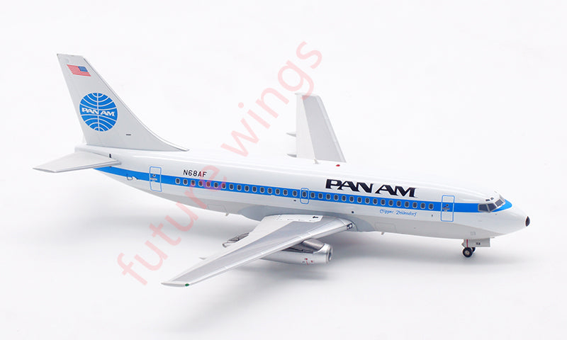 1:200 InFlight200 PAN AM B737-200 N68AF Aircraft Model With Stand