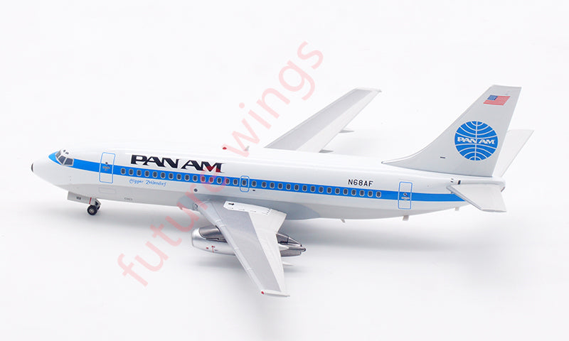 1:200 InFlight200 PAN AM B737-200 N68AF Aircraft Model With Stand