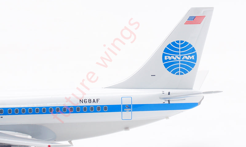 1:200 InFlight200 PAN AM B737-200 N68AF Aircraft Model With Stand