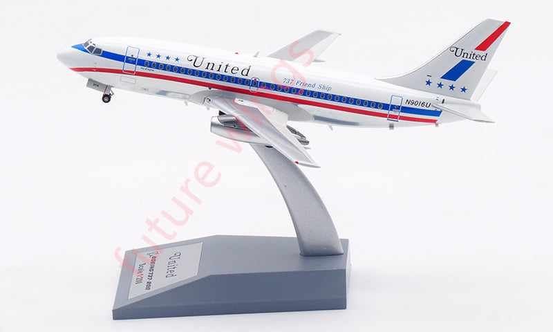 1:200 InFlight200 United Airlines B737-200 N9016U Aircraft Model With Stand