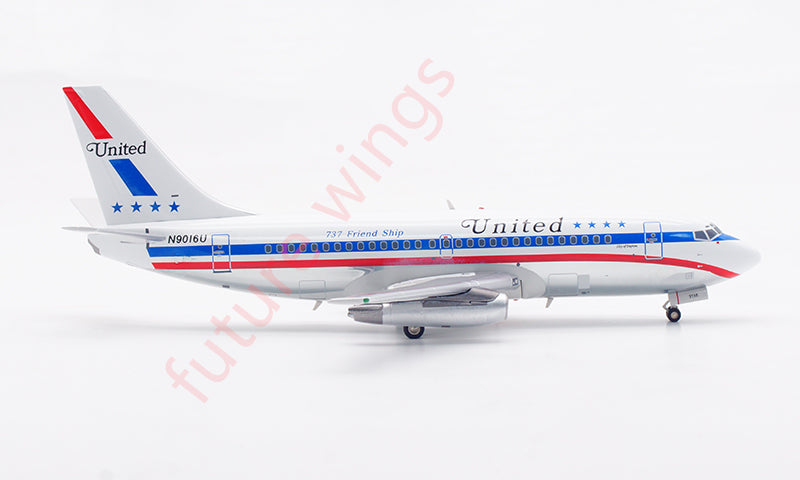 1:200 InFlight200 United Airlines B737-200 N9016U Aircraft Model With Stand