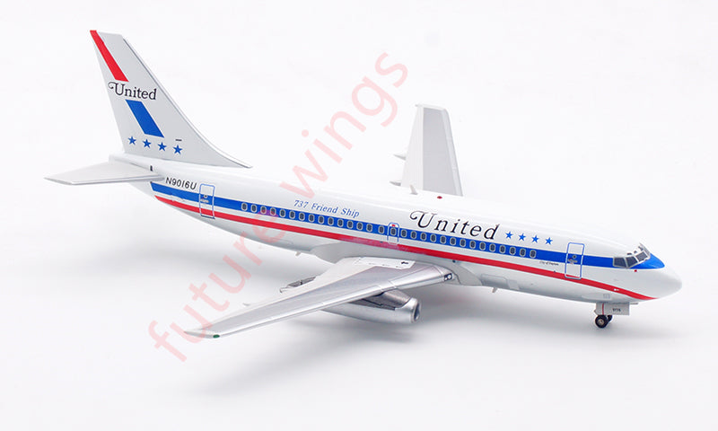 1:200 InFlight200 United Airlines B737-200 N9016U Aircraft Model With Stand