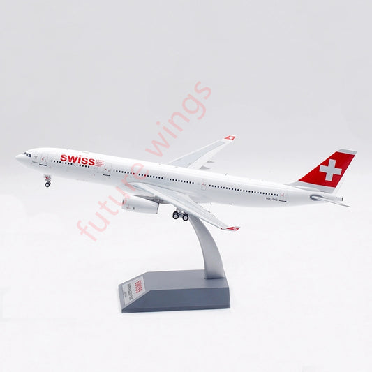 1:200 B-Models Swiss A330-300 HB-JHG Aircraft Model With Stand