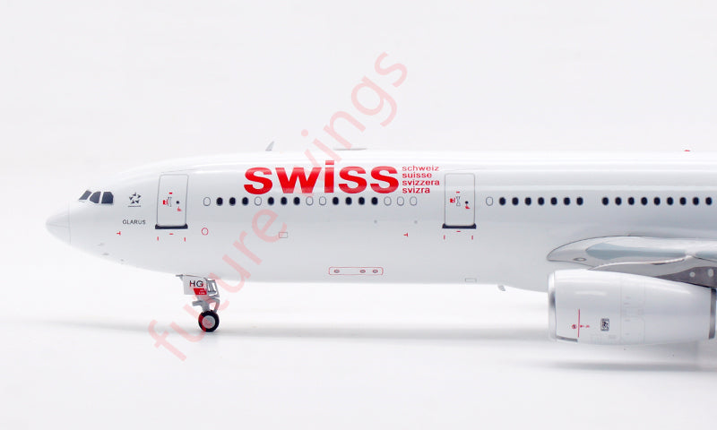 1:200 B-Models Swiss A330-300 HB-JHG Aircraft Model With Stand（复制）