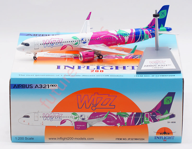 1:200 InFlight200 Wizz Air A321NEO 9H-WNM Aircraft Model With Stand