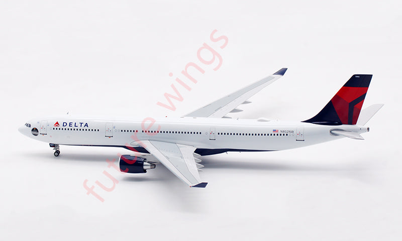 1:200 InFlight200 Delta Airlines A330-300 N802NW Aircraft Model With Stand