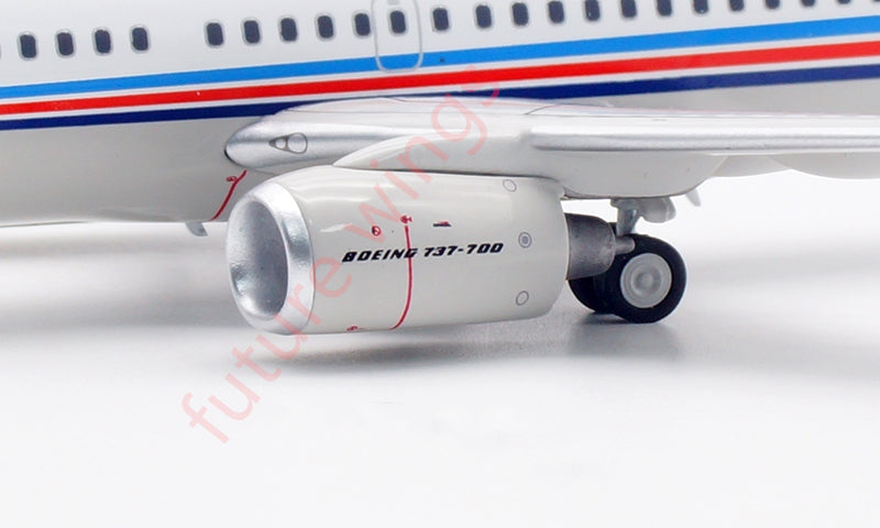 1:200 Aviation200 China Air Force B737-700 B-4025 Aircraft Model With Stand