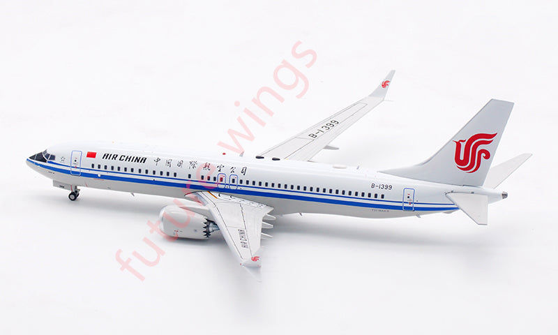 1:200 Aviation200 Air China B737-8MAX B-1399 Aircraft Model With Stand