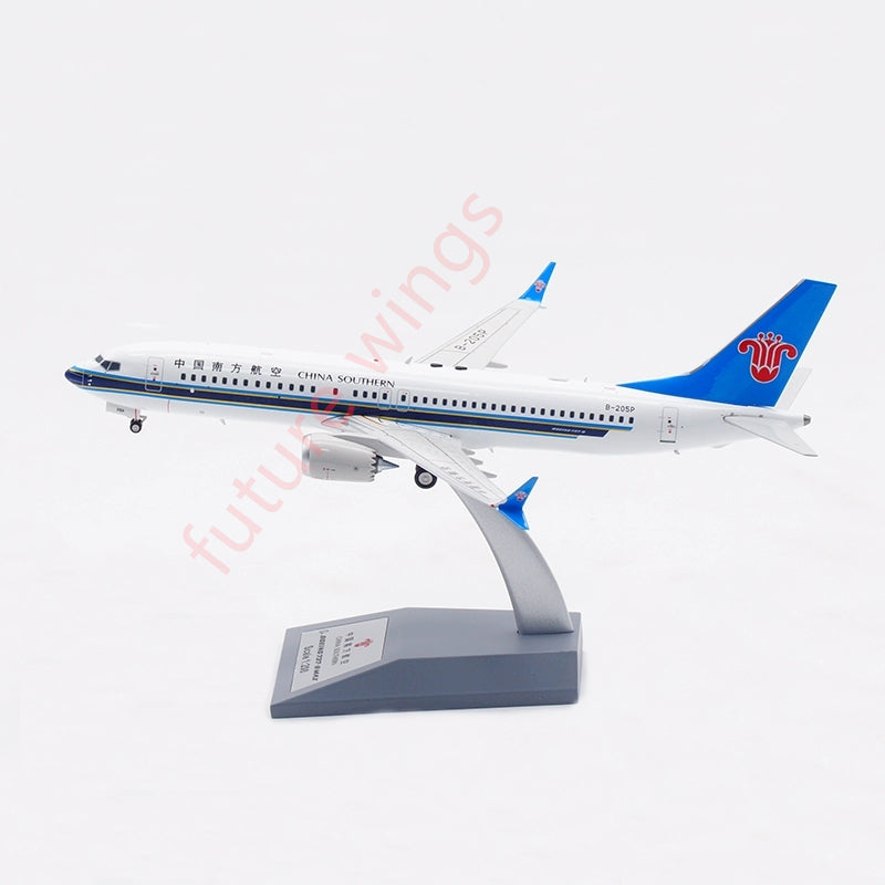 1:200 Aviation200 China Southern Airlines B737-8MAX B-205P Aircraft Model With Stand