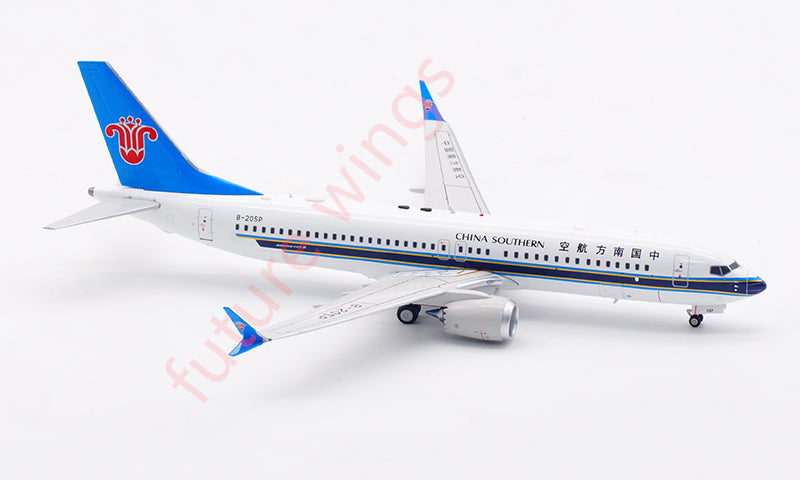 1:200 Aviation200 China Southern Airlines B737-8MAX B-205P Aircraft Model With Stand