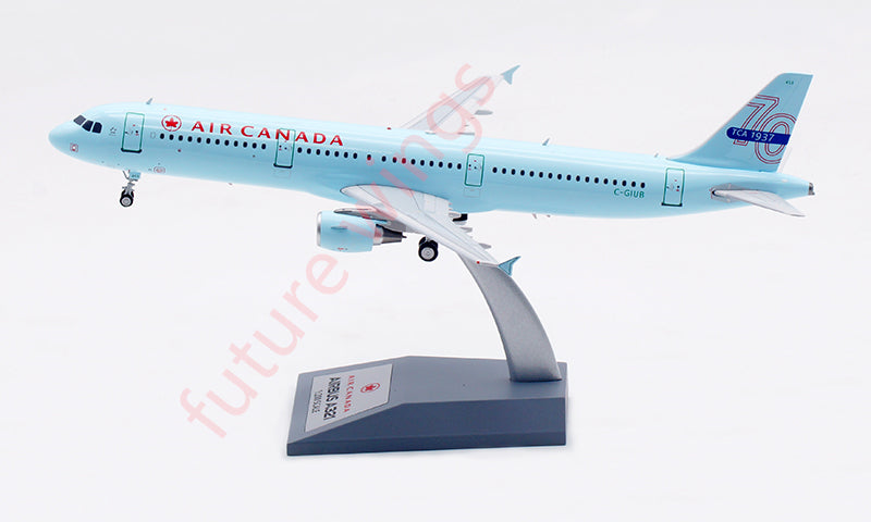 1:200 B-Models Air Canada A321 C-GIUB 70TH Aircraft Model With Stand