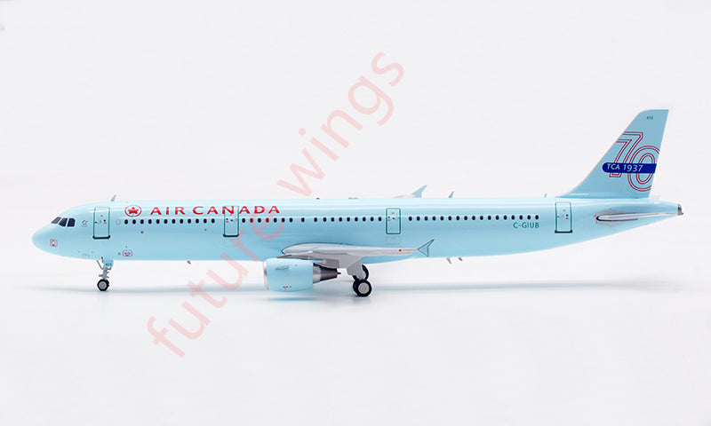 1:200 B-Models Air Canada A321 C-GIUB 70TH Aircraft Model With Stand