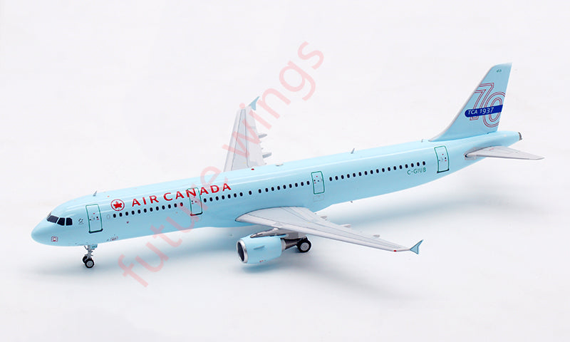 1:200 B-Models Air Canada A321 C-GIUB 70TH Aircraft Model With Stand