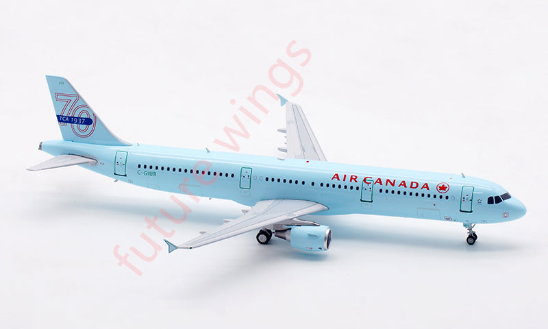 1:200 B-Models Air Canada A321 C-GIUB 70TH Aircraft Model With Stand