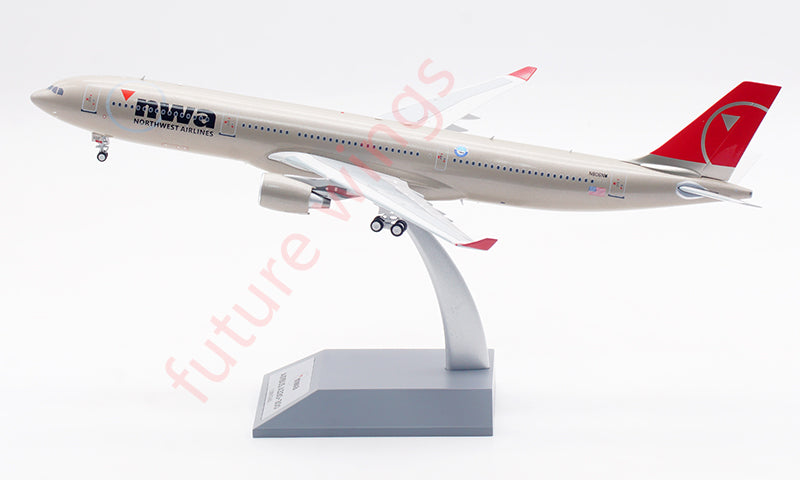 1:200 B-Models NWA Northwest Airlines A330-300 N806NW Aircraft Model With Stand