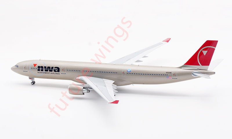 1:200 B-Models NWA Northwest Airlines A330-300 N806NW Aircraft Model With Stand