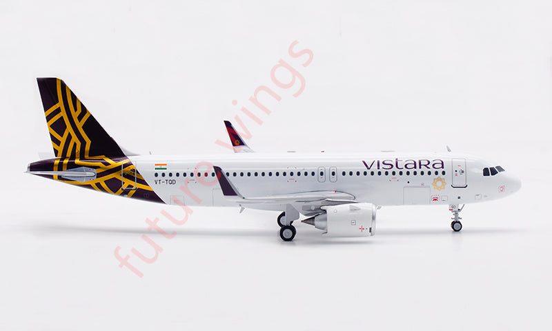 1:200 InFlight200 Vistara Airlines A320-200 VT-TQD Aircraft Model With Stand