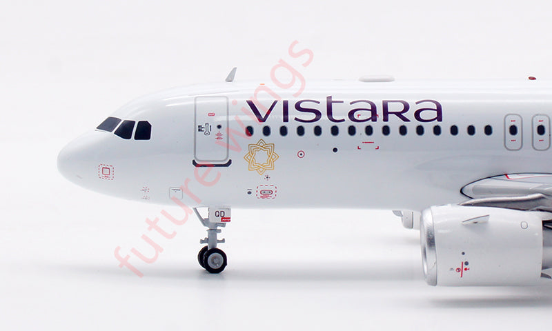 1:200 InFlight200 Vistara Airlines A320-200 VT-TQD Aircraft Model With Stand