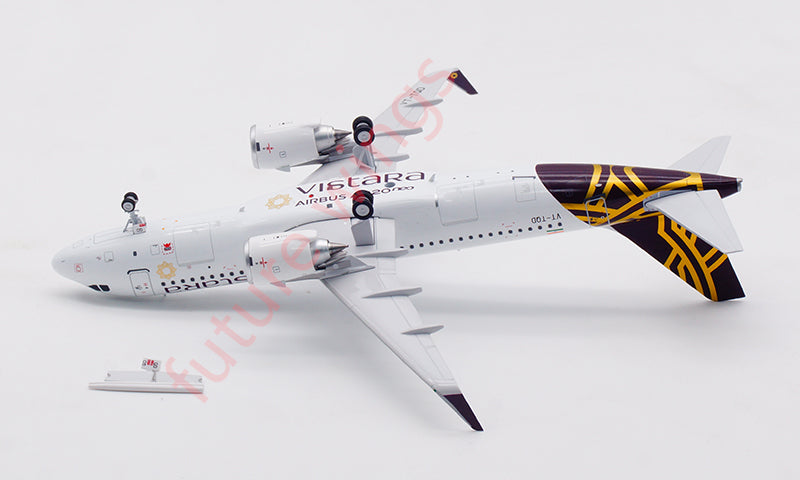 1:200 InFlight200 Vistara Airlines A320-200 VT-TQD Aircraft Model With Stand