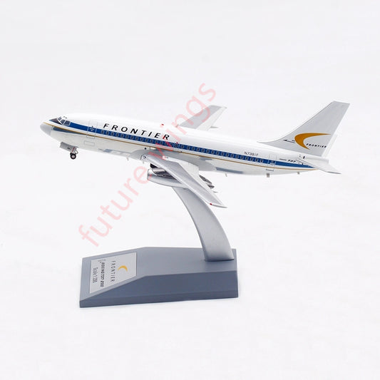 1:200 InFlight200 Frontier Airlines B737-200 N7381F Aircraft Model With Stand